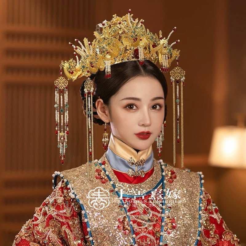 上善熹嫁高定婚纱礼服