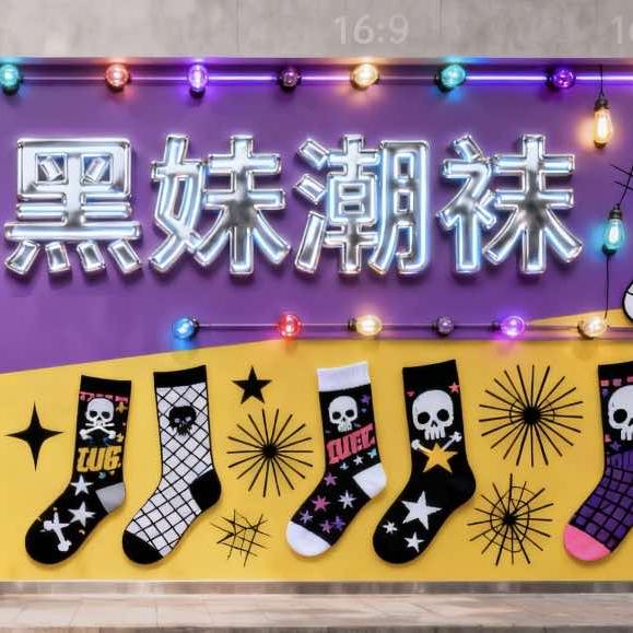 黑妹潮袜官方号