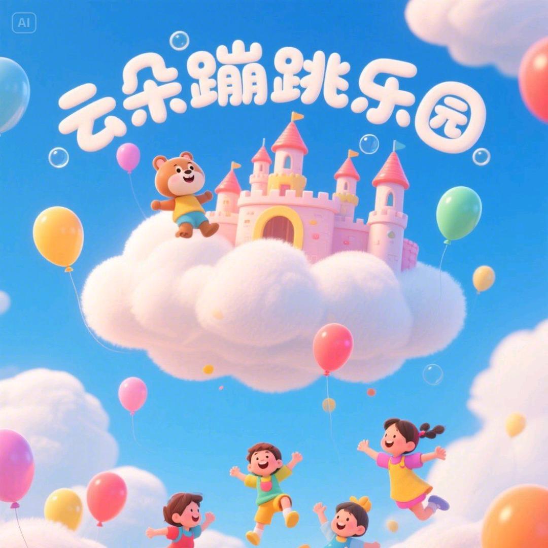 新星云朵蹦跳游乐园场