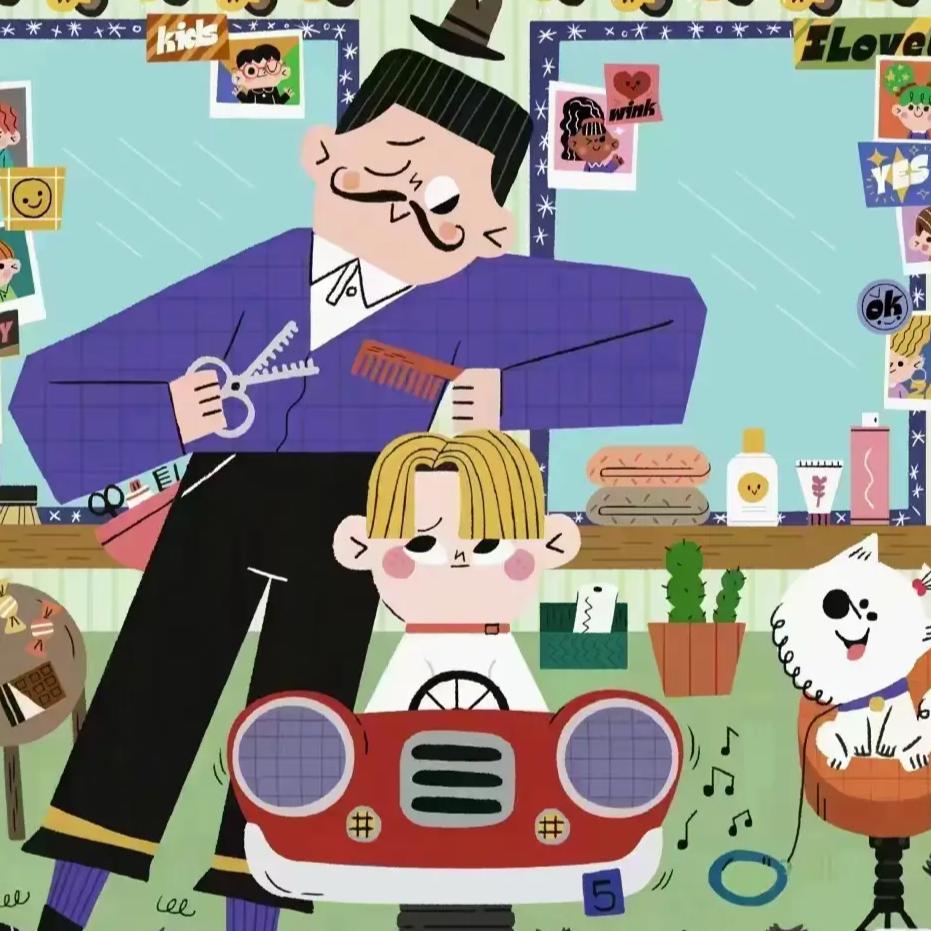 童画趣剪儿童美发