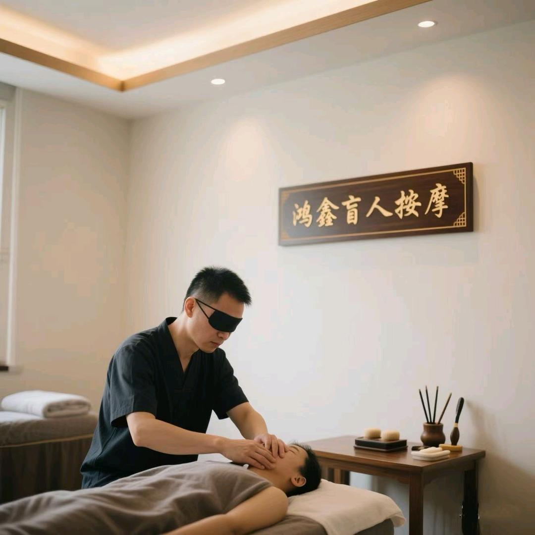 鸿鑫盲人按摩官方号