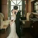 傍晚的第一抹夕阳