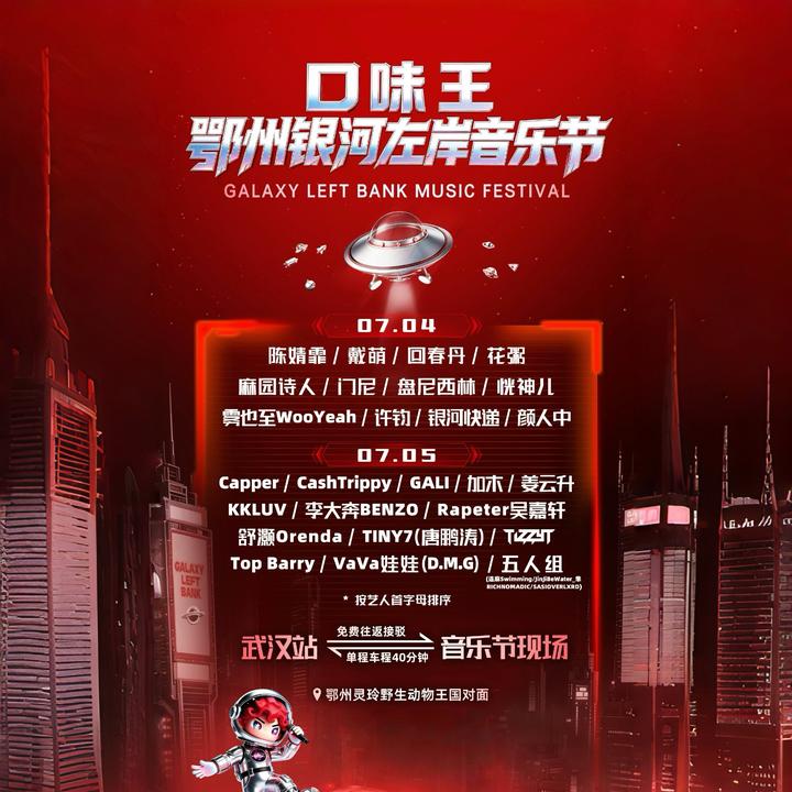 重庆/鄂州银河左岸音乐节&小杨