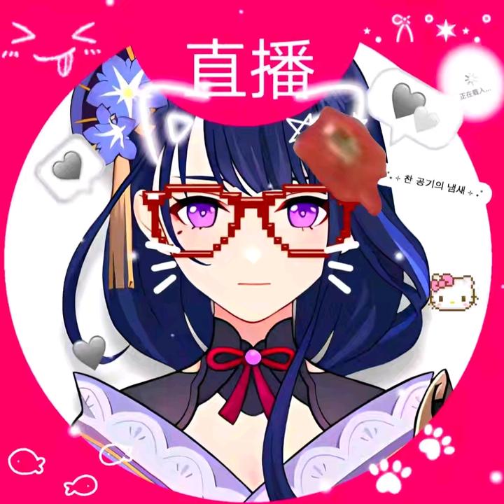 稻妻雷神 雷电将军 三色团子代言人