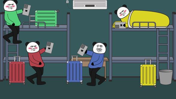 迷惑行为大赏#男生宿舍 又被室友给整了.